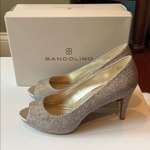 Bandolino Gold heels
